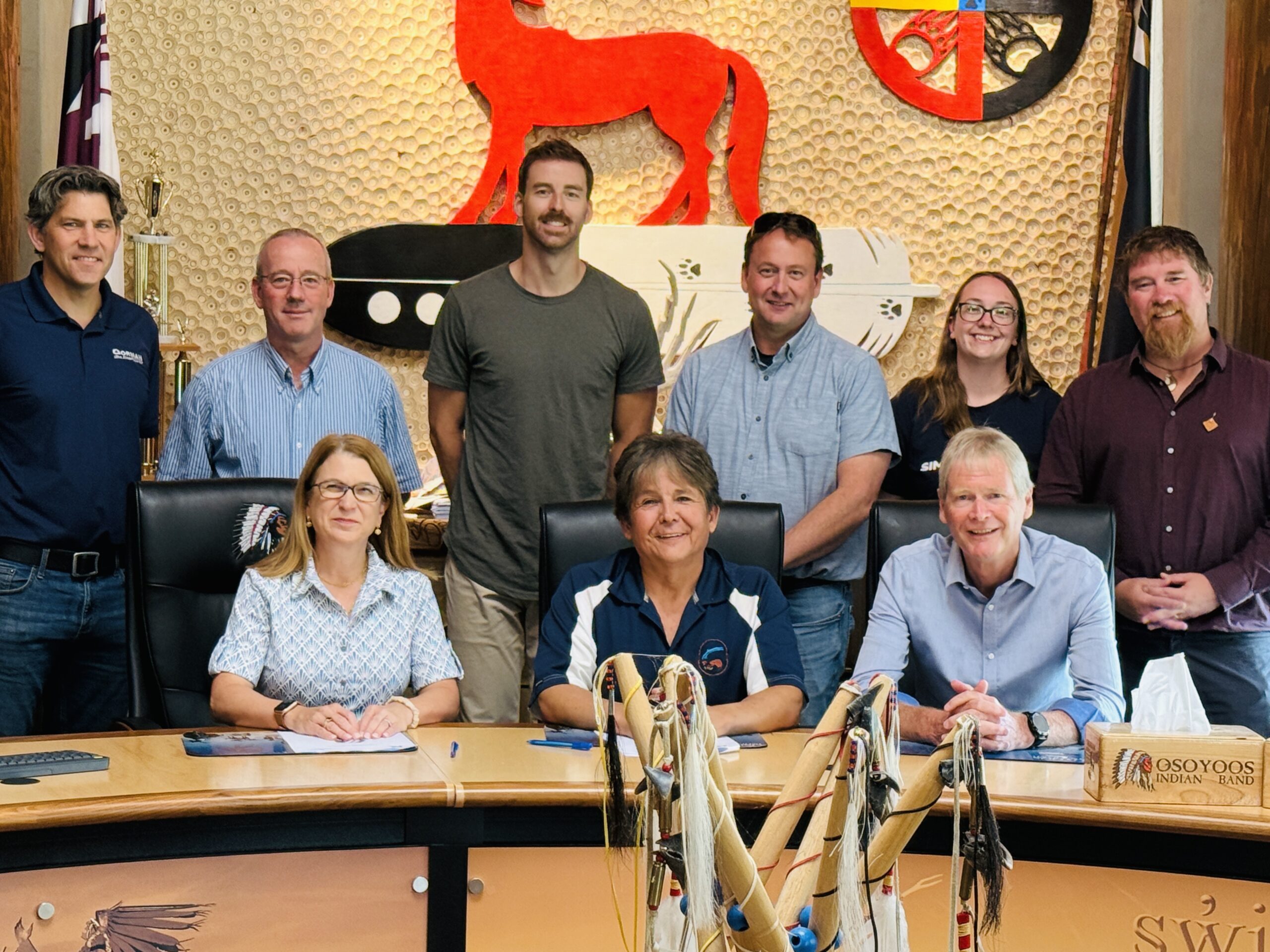 Osoyoos Indian Band and Gorman Group Formalize Forestry Management Partnership